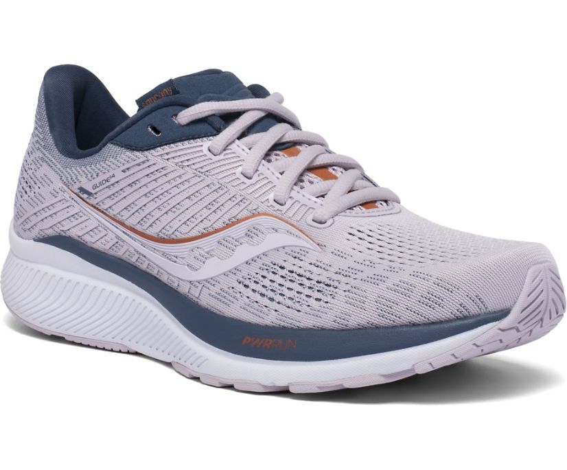 Saucony Guide 14 Women's Running Shoes Silver | AU 146HAPK